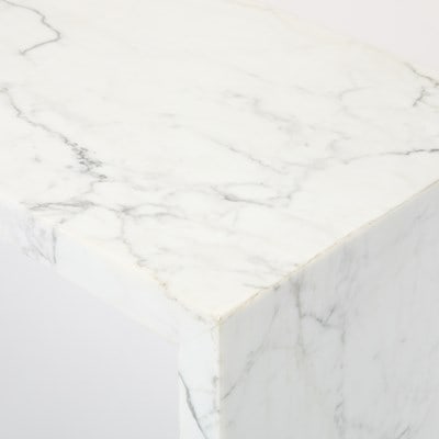 Marble Waterfall Console Table - 2