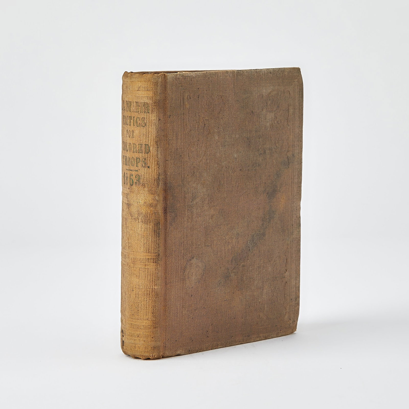 The scarce 1863 U.S. Infantry Tactics for Colored Troops (1 of 5)