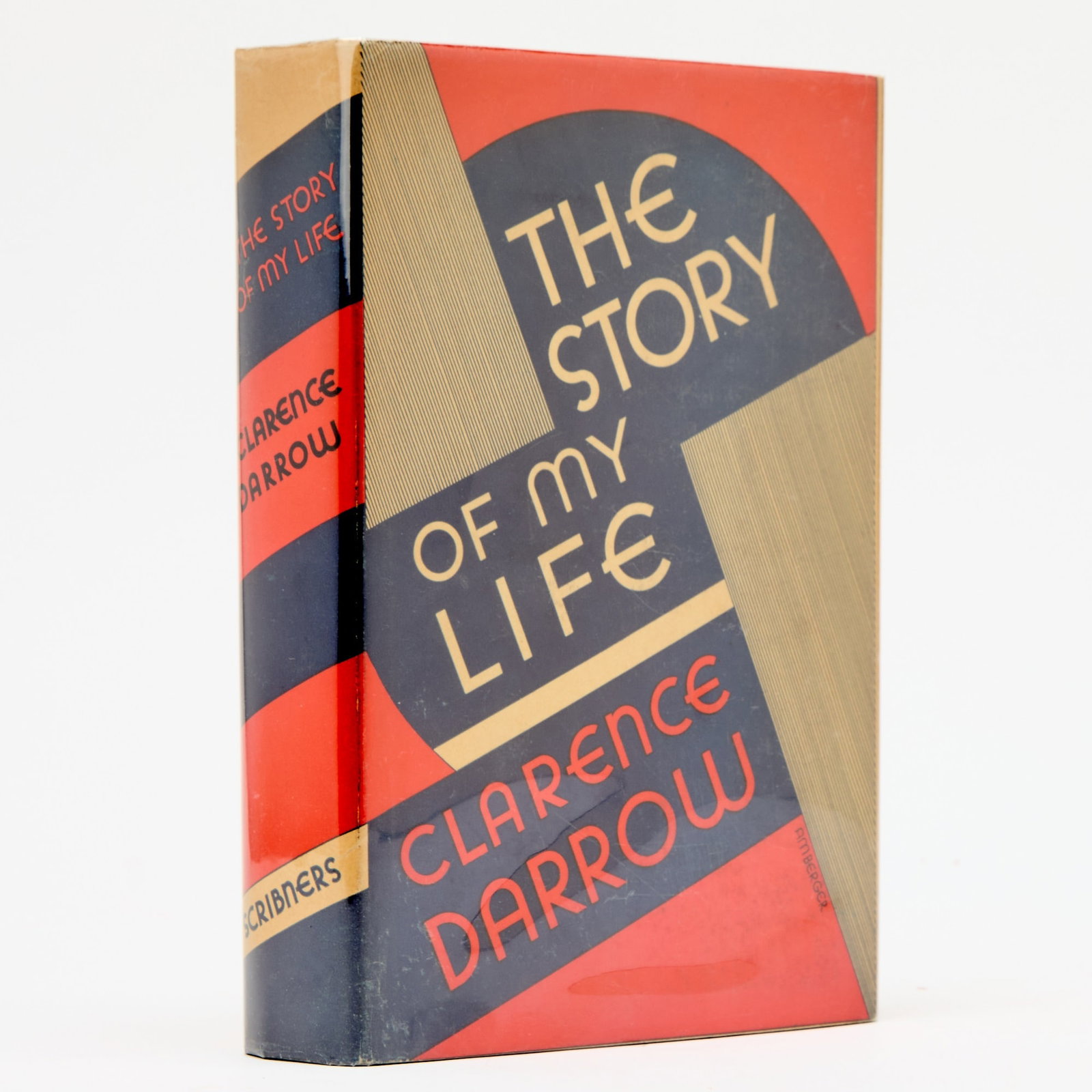 A pleasing inscribed copy of Clarence Darrow's The Story of My Life (1 of 3)