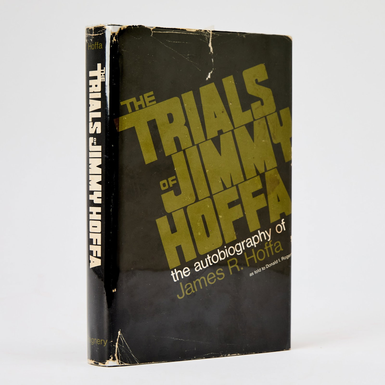 A rare signed copy of Jimmy Hoffa's 1970 Autobiography (1 of 3)