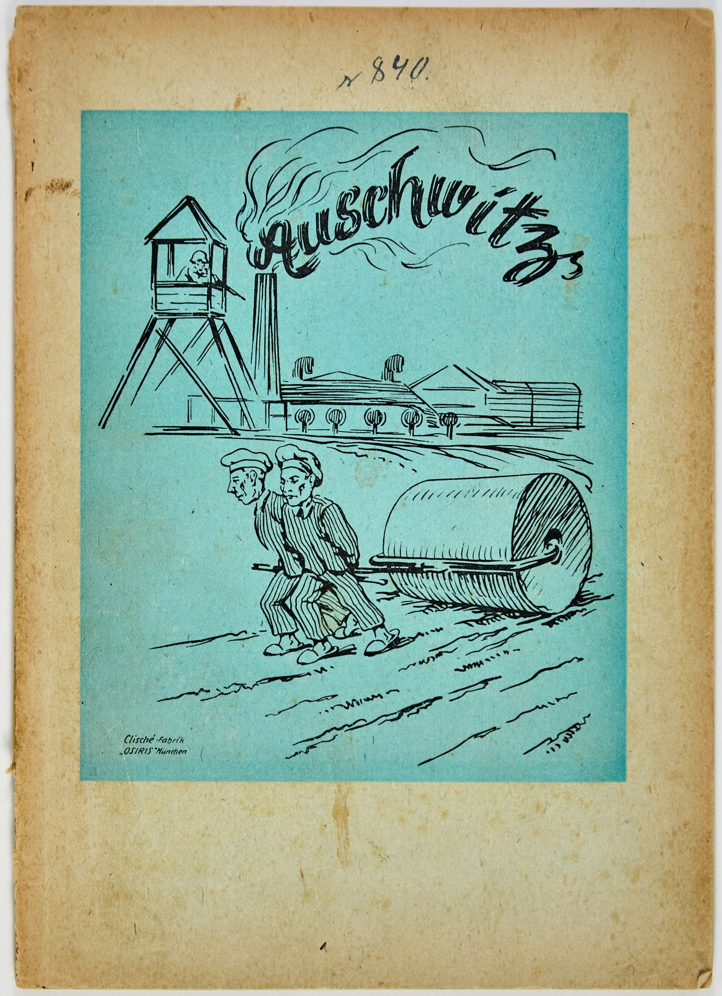 Harrowing caricatures taken within Auschwitz and published in Munich in 1946 (1 of 2)