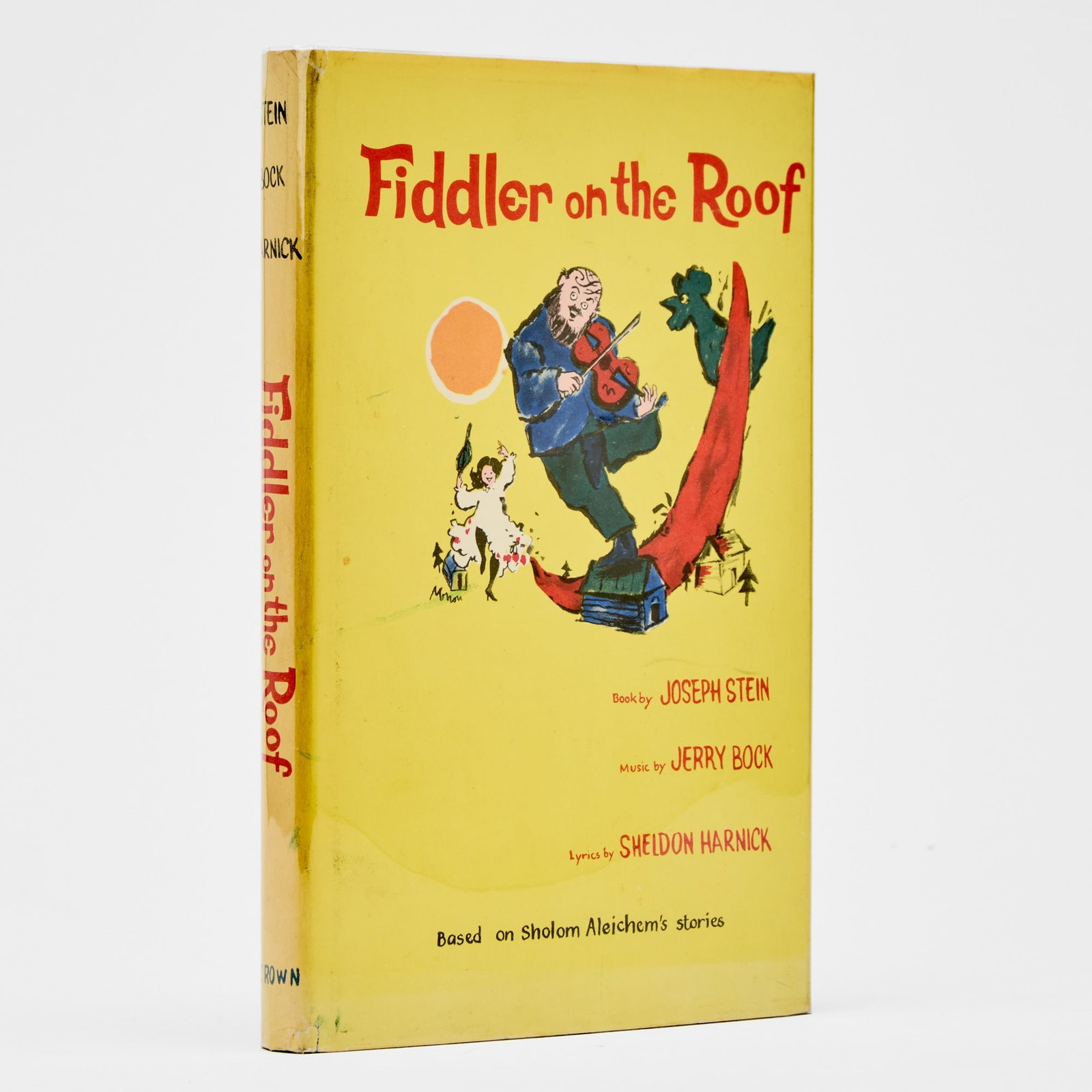 Fiddler on the Roof signed by Zero Mostel (1 of 2)
