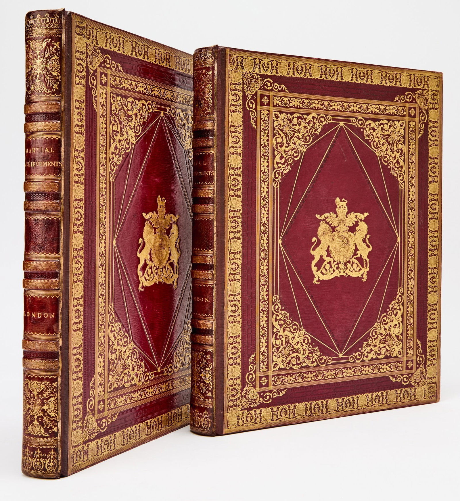 The large-paper edition of the Martial and Naval Achievements of Great Britain, with an original (1 of 11)