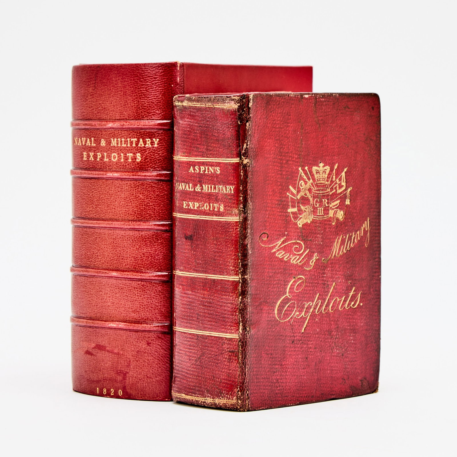 Aspin's military history of George III, illustrated and in a charming trade binding (1 of 4)
