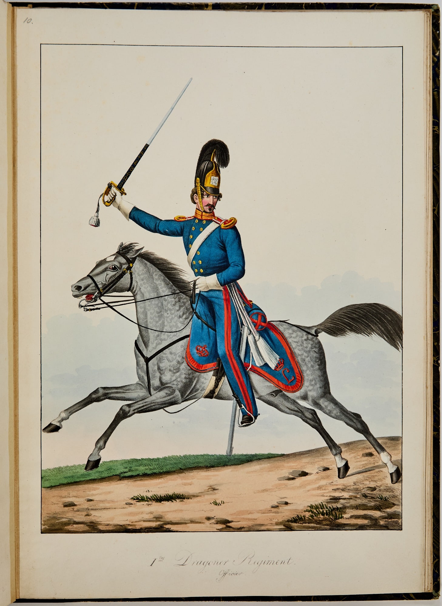 Vollinger's work on the military costume of Baden (1 of 4)