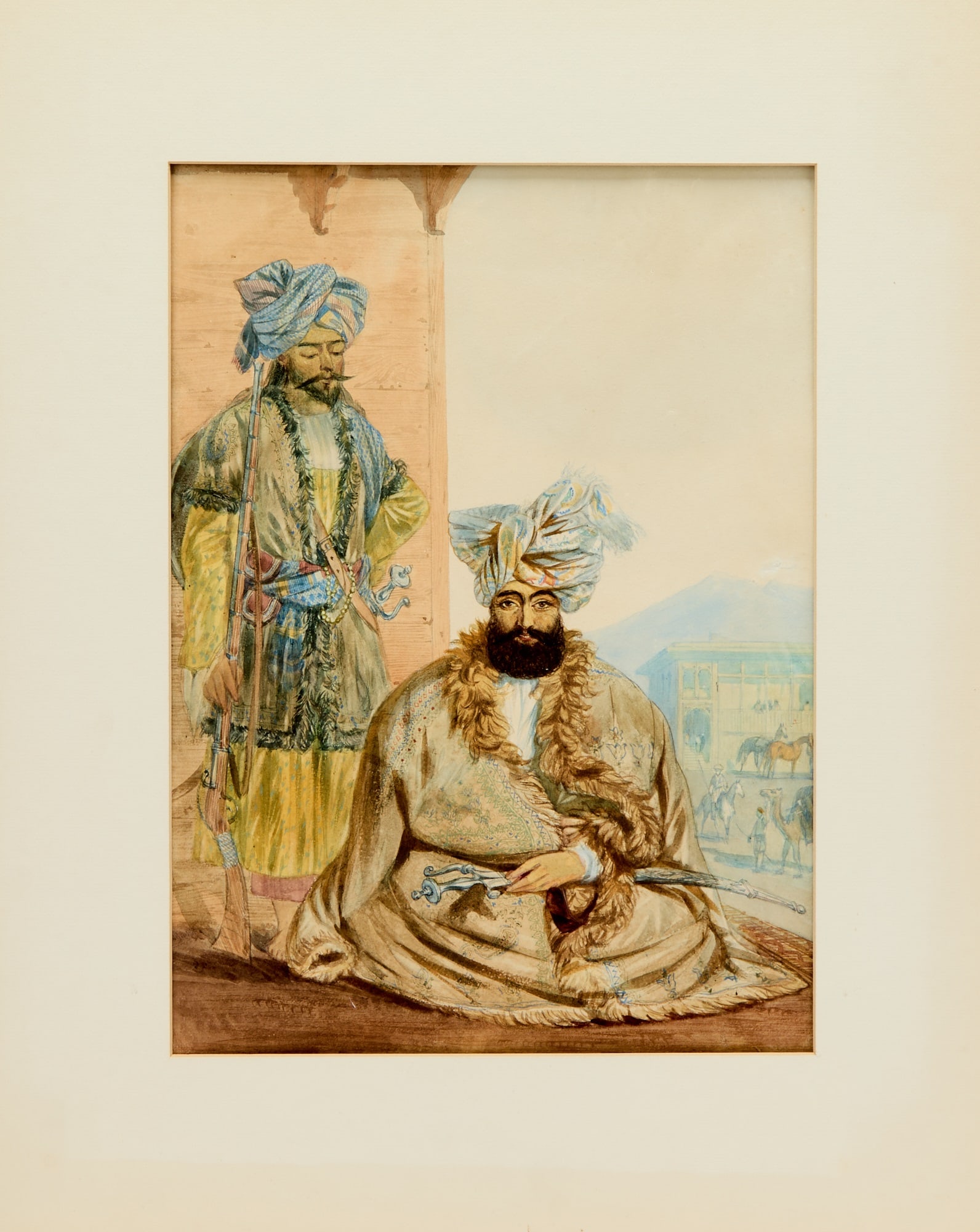 The finest illustrated book on Afghanistan: RATTRAY, JAMES ESQ. The Costumes of the Various Tribes, Portraits of Ladies of Rank, Celebrated Princes and Chiefs, views of the principal fortresses and cities, and interior of the cities and temples
