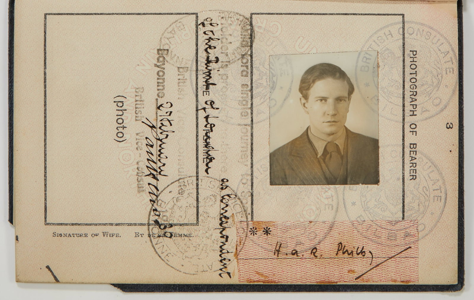 Kim Philby's passport to the Spanish Civil War (1 of 3)