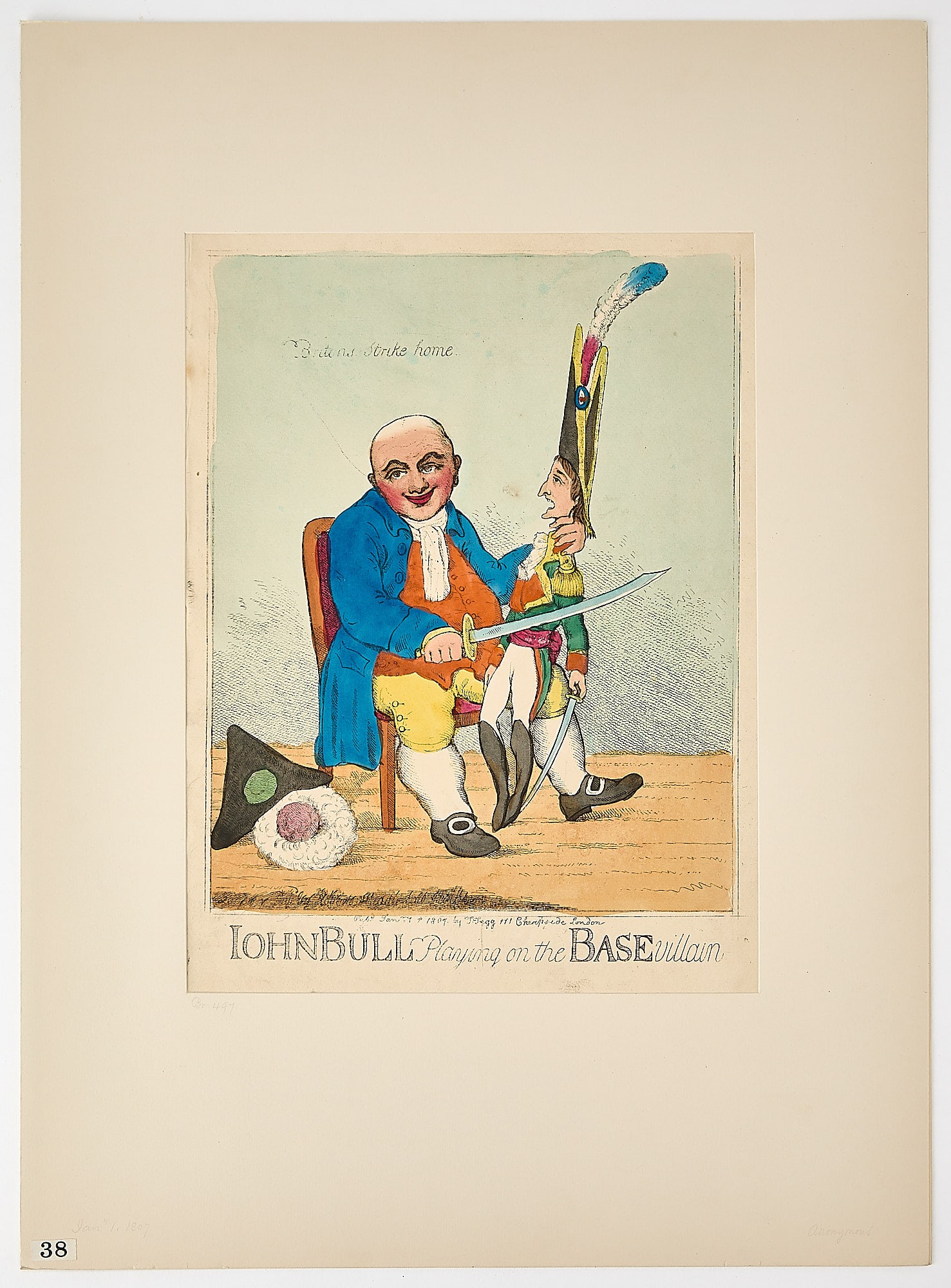 Eighty-two caricature prints of Napoleon Bonaparte from the golden age of caricature (1 of 7)
