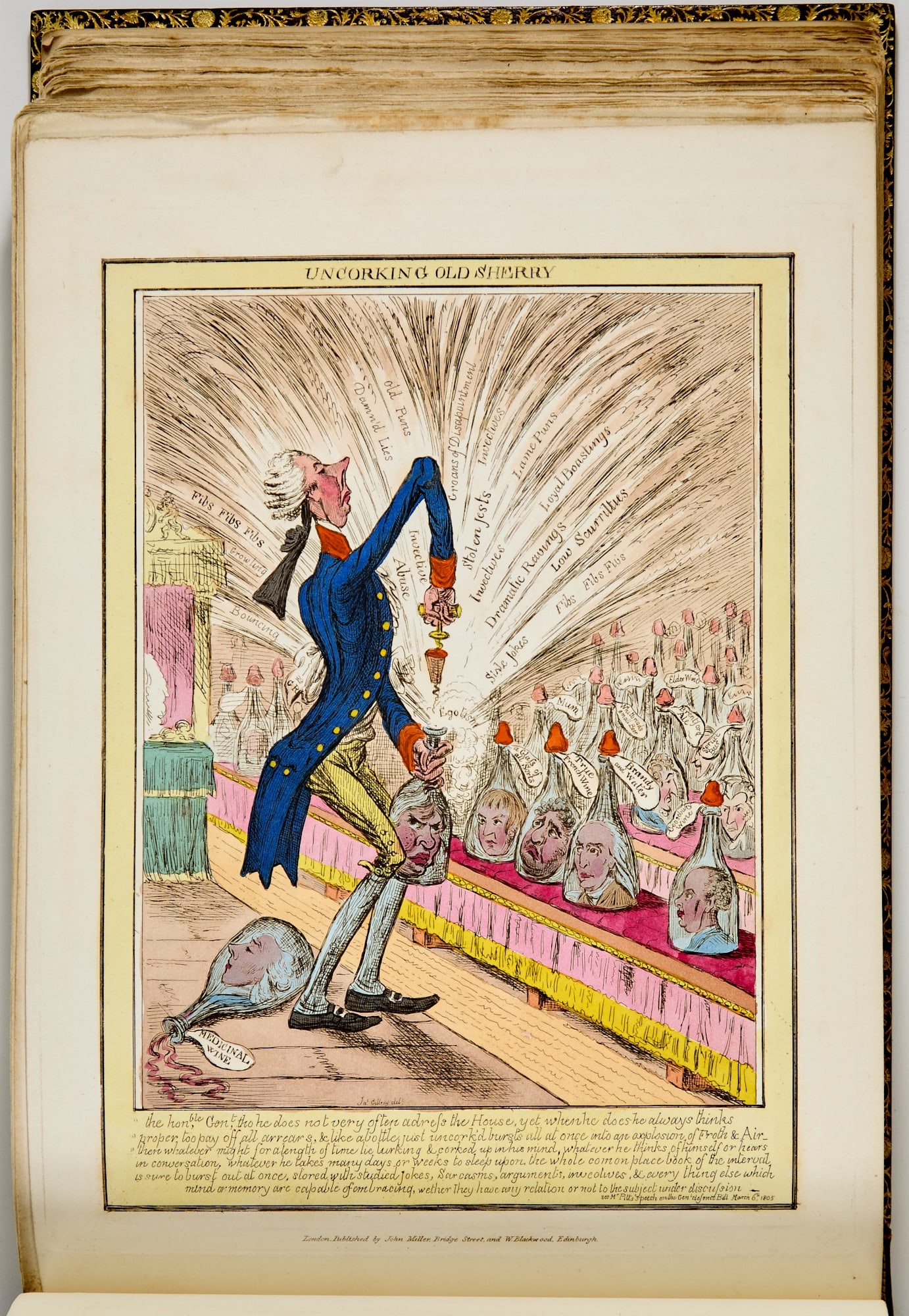 The Caricatures of Gillray, 1824 (1 of 5)