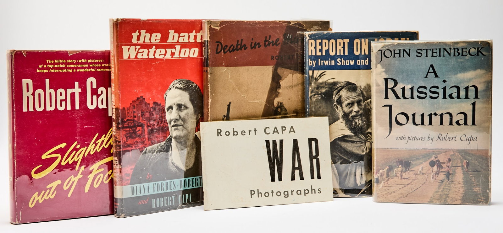 Six titles profusely illustrated by Robert Capa (1 of 6)