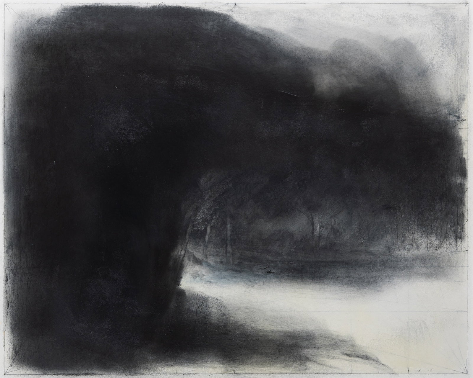 Jake Berthot: American, 1939-2014 Untitled, 2005 Initialed JB and dated 05 (lr) Graphite and gesso on paper 22 x 28 inches (56 x 71 cm) Provenance: The artist Betty Cunningham Gallery, New York, March 2006