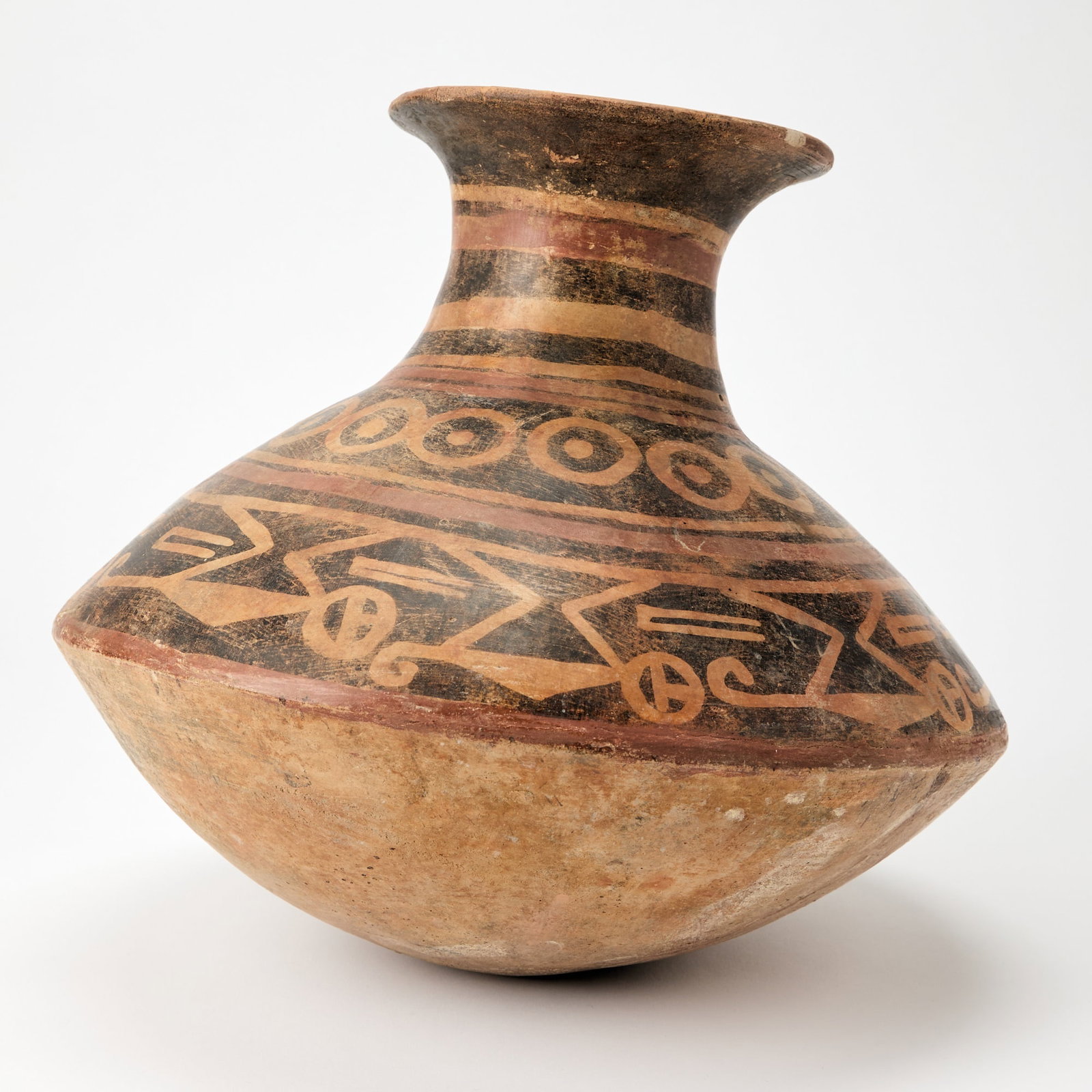 Polychromed Pottery Olla (1 of 6)
