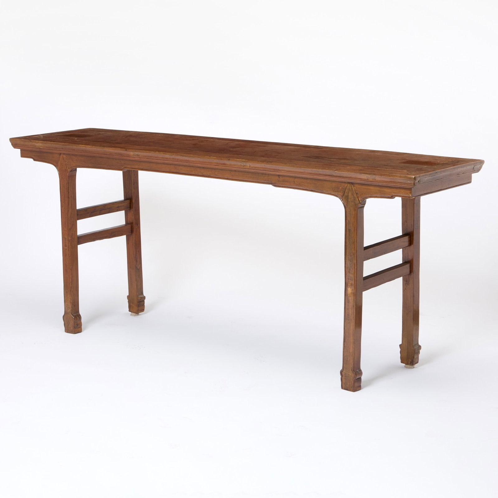 Chinese Carved Wood Altar Table 20th Century: Height 33 inches, width 82 inches, depth 19 inches