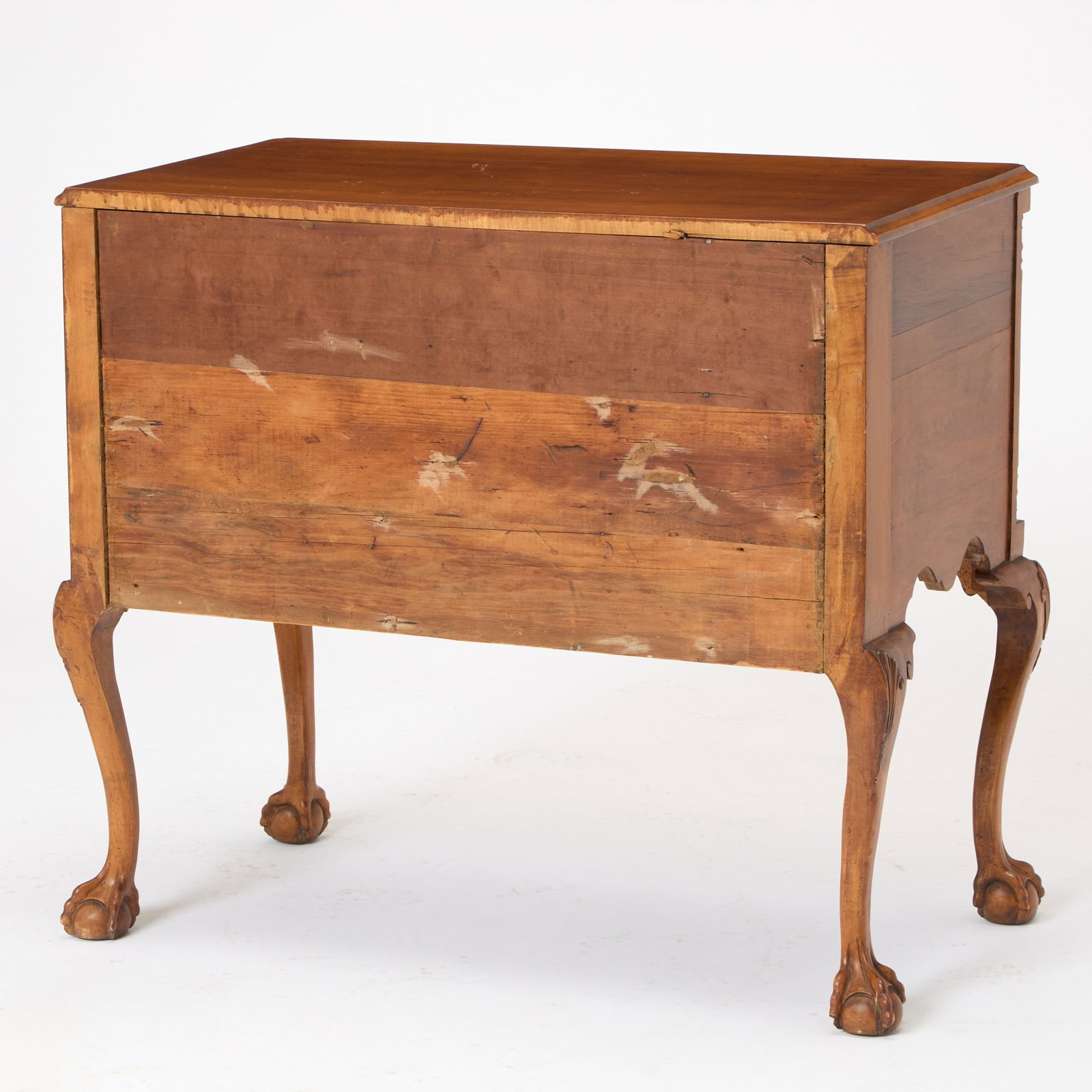 Chippendale Style Tiger Maple Dressing Table - 7