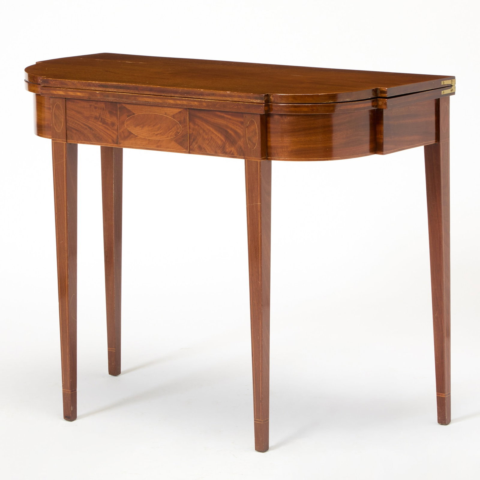 Federal Inlaid Mahogany Card Table (1 of 5)