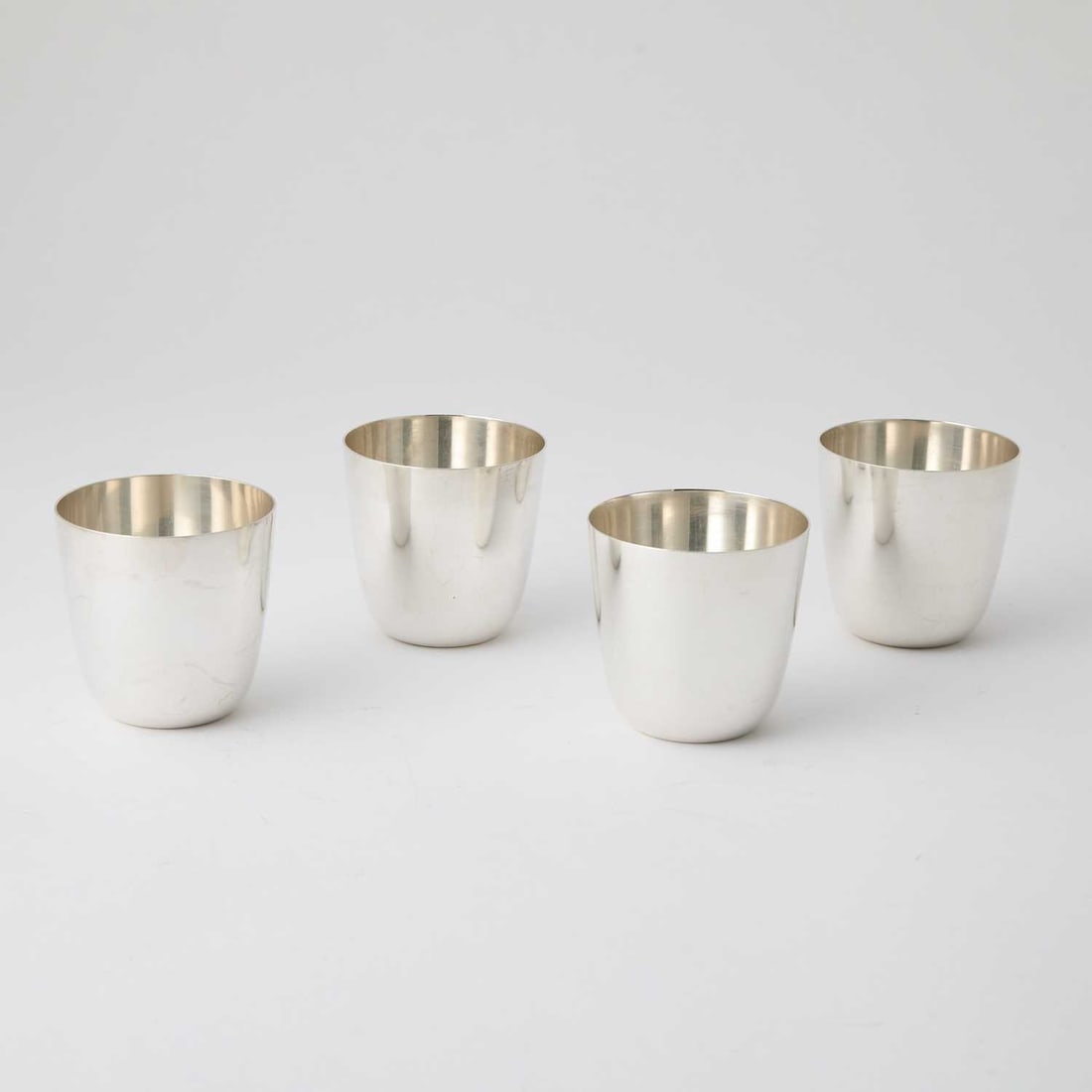 Set of Four Tiffany & Co. Sterling Silver Beakers (1 of 3)
