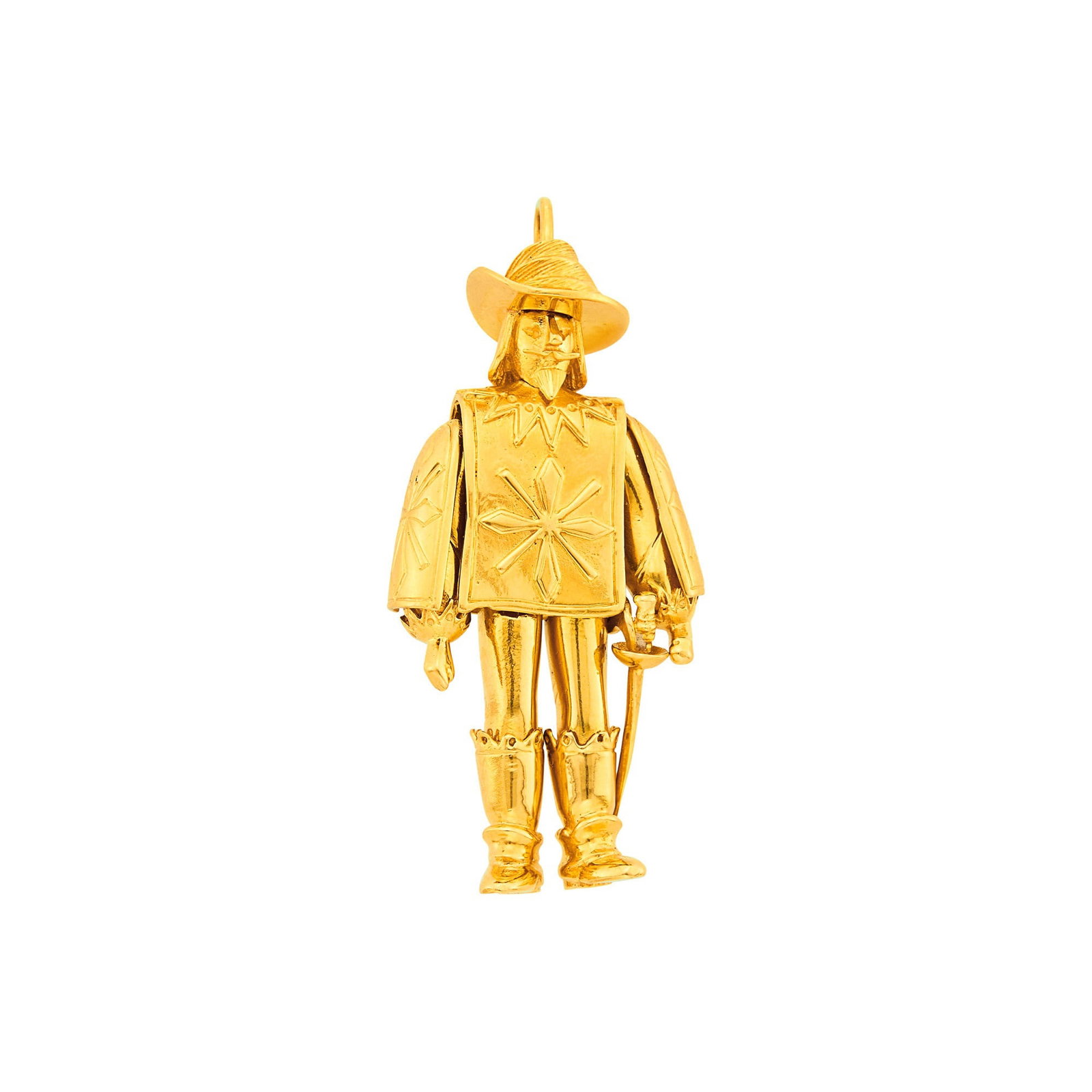 Boucheron Gold 'Musketeer' Pendant (1 of 1)