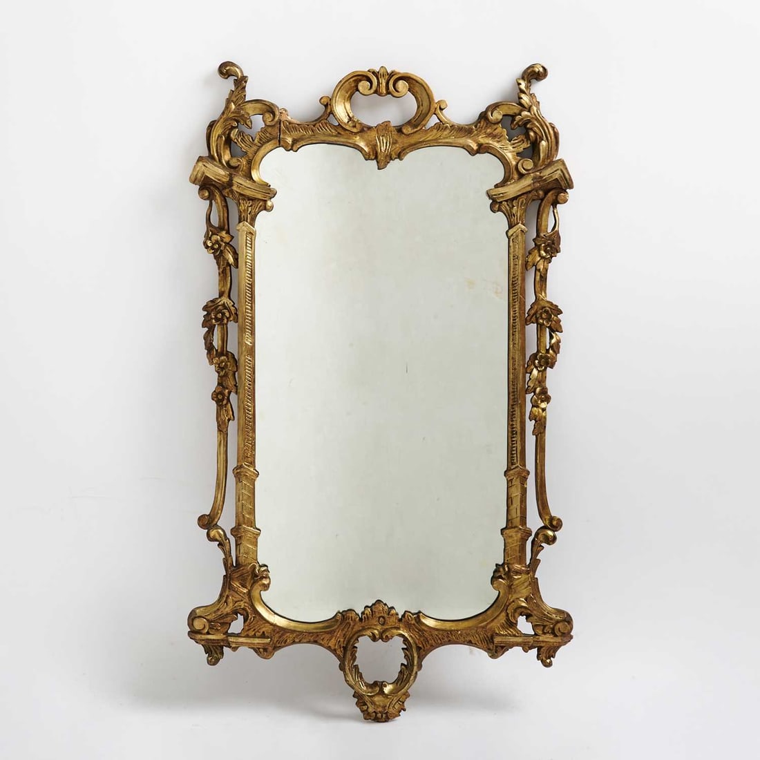Irish George III Style Giltwood Mirror (1 of 3)