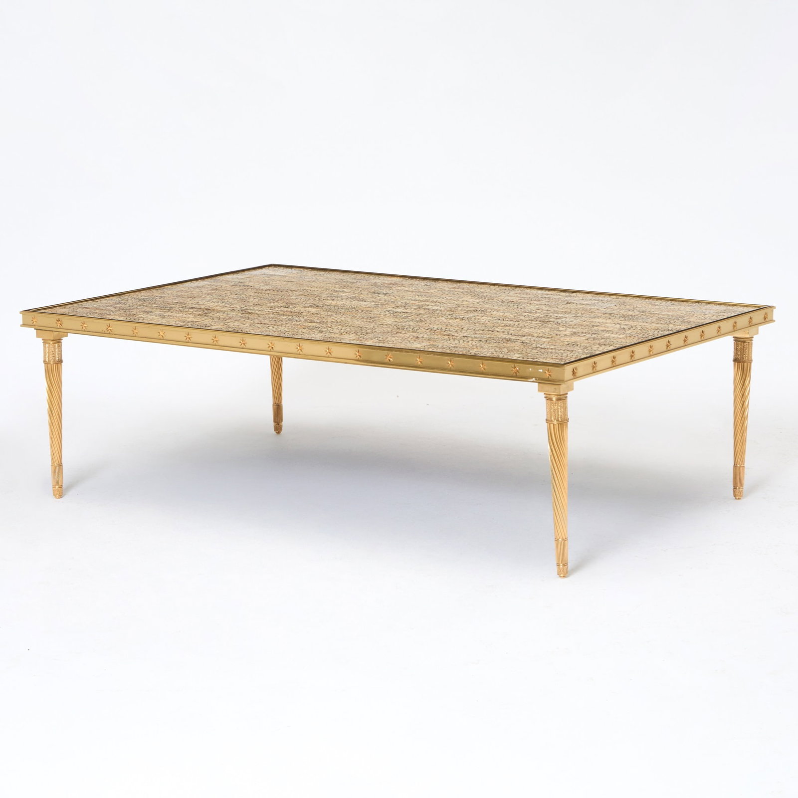 Maison Jansen Style Gilt Bronze Low Table (1 of 4)