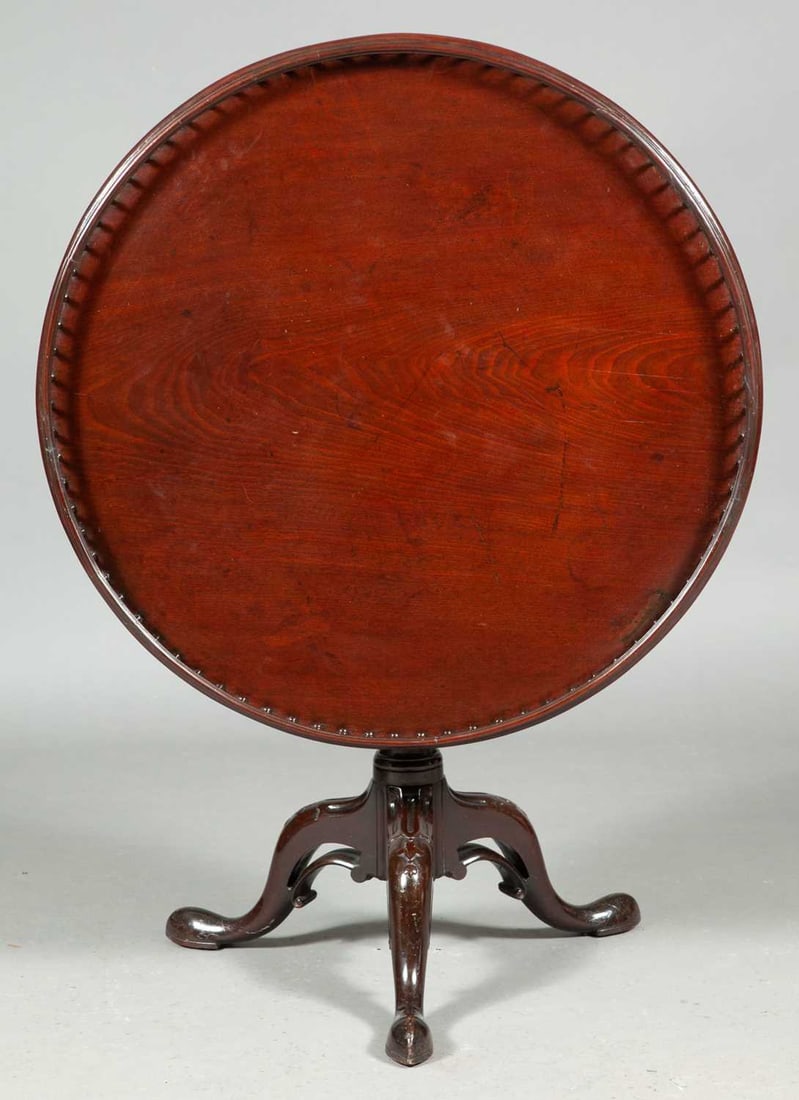 George II Mahogany Tripod Table (1 of 2)