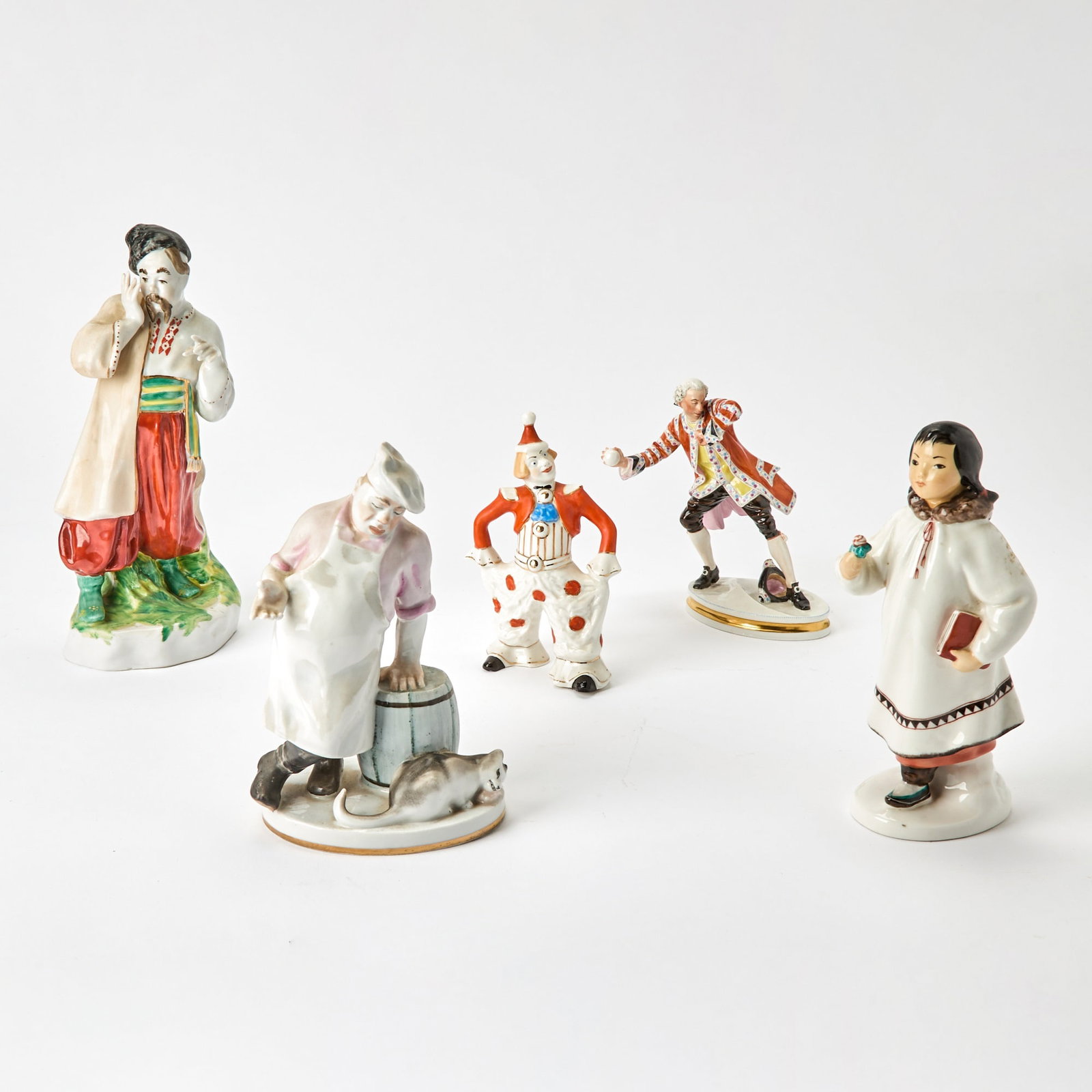 Group of Continental Porcelain Figures (1 of 10)