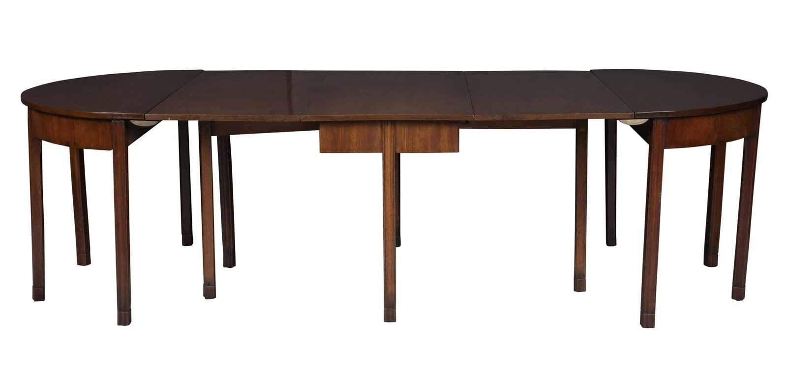 George III Mahogany Three-Part Banquet Table (1 of 4)