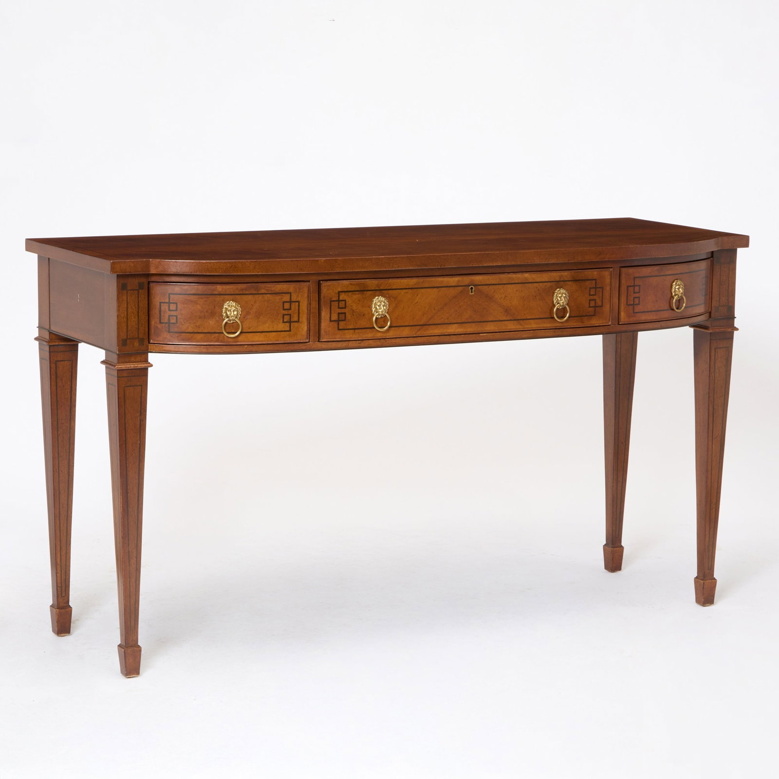 Baker Regency Style Inlaid Mahogany Sideboard (1 of 7)