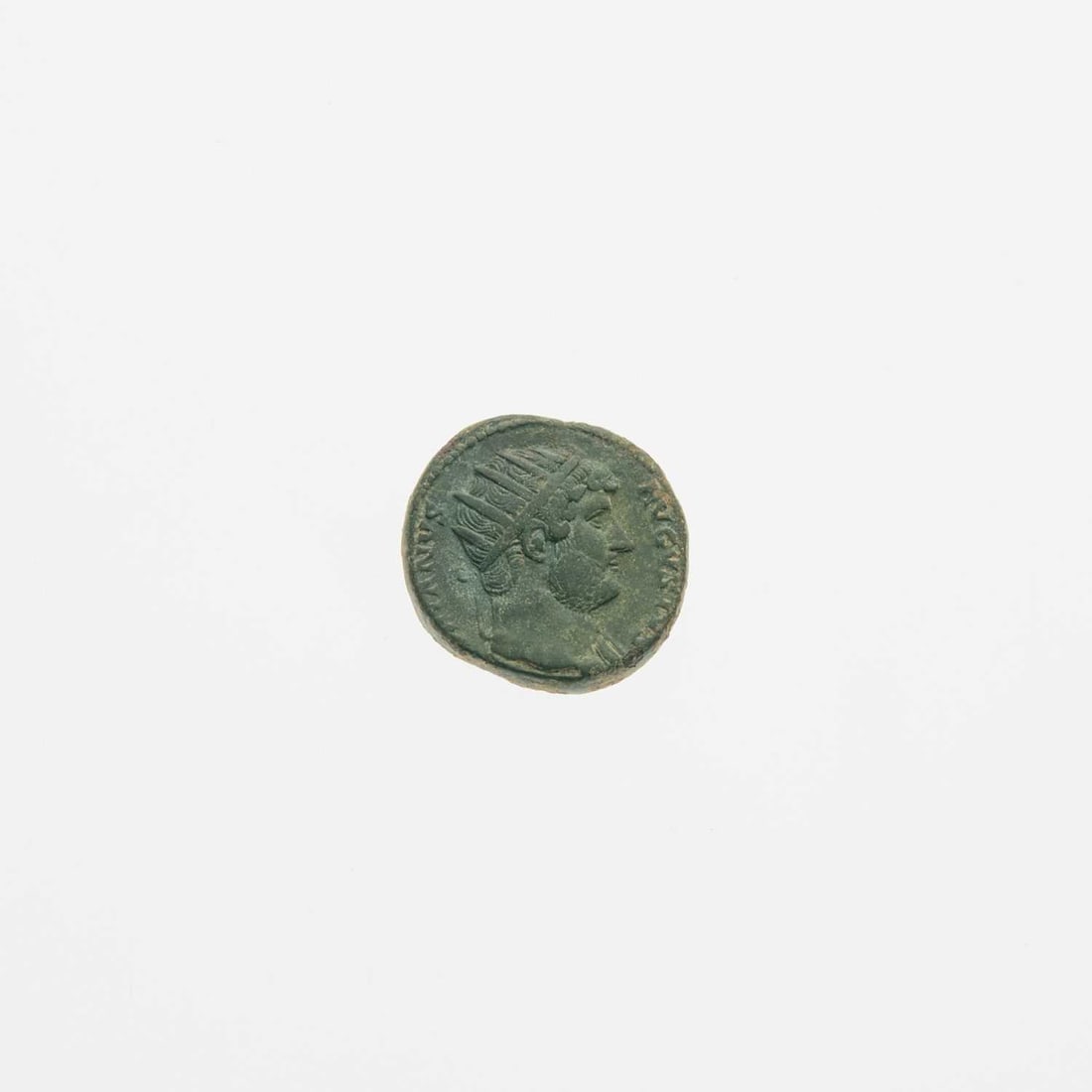 Hadrian. c. 124-128 C.E. AE Dupondius. 14.99g. 26mm. (1 of 2)