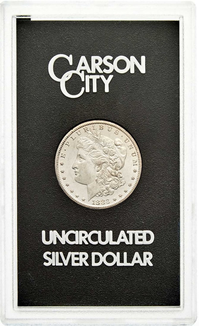 United States. 1883-CC Morgan Dollars, GSA Hard Pack. Mint State.: Includes certificate of authenticity. PCGS #: 518869 NGC Universal ID #:254H