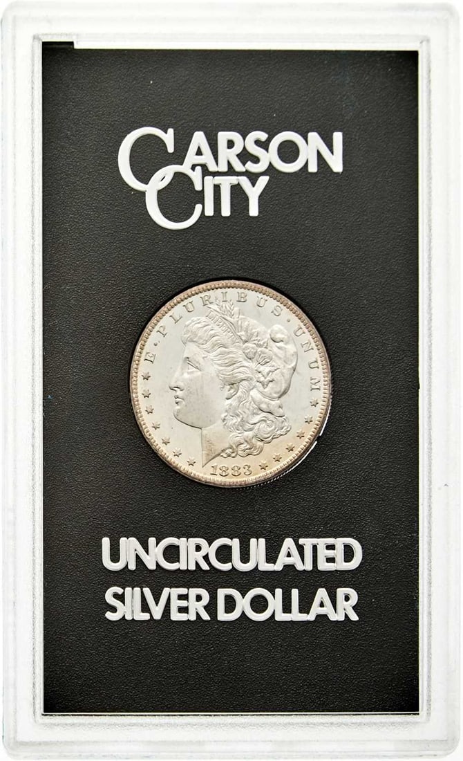United States. 1883-CC Morgan Dollar, GSA Hard Pack. Mint State.: Includes certificate of authenticity. PCGS #: 518869 NGC Universal ID #:254H