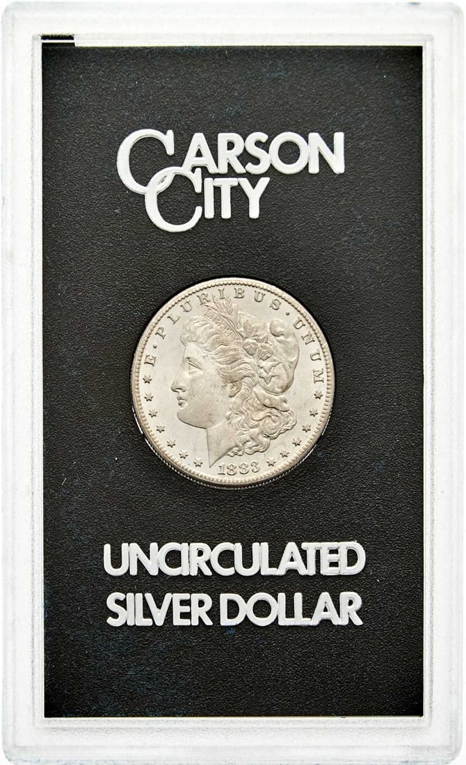 United States. 1883-CC Morgan Dollar, GSA Hard Pack. Mint State.: Includes certificate of authenticity. PCGS #: 518869 NGC Universal ID #:254H