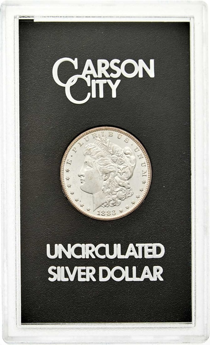 United States. 1883-CC Morgan Dollar, GSA Hard Pack. Mint State.: Includes certificate of authenticity. PCGS #: 518869 NGC Universal ID #:254H