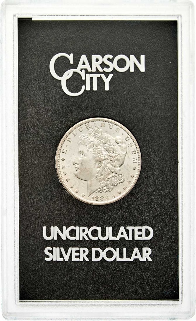 United States. 1883-CC Morgan Dollar, GSA Hard Pack. Mint State.: Includes certificate of authenticity. PCGS #: 518869 NGC Universal ID #:254H