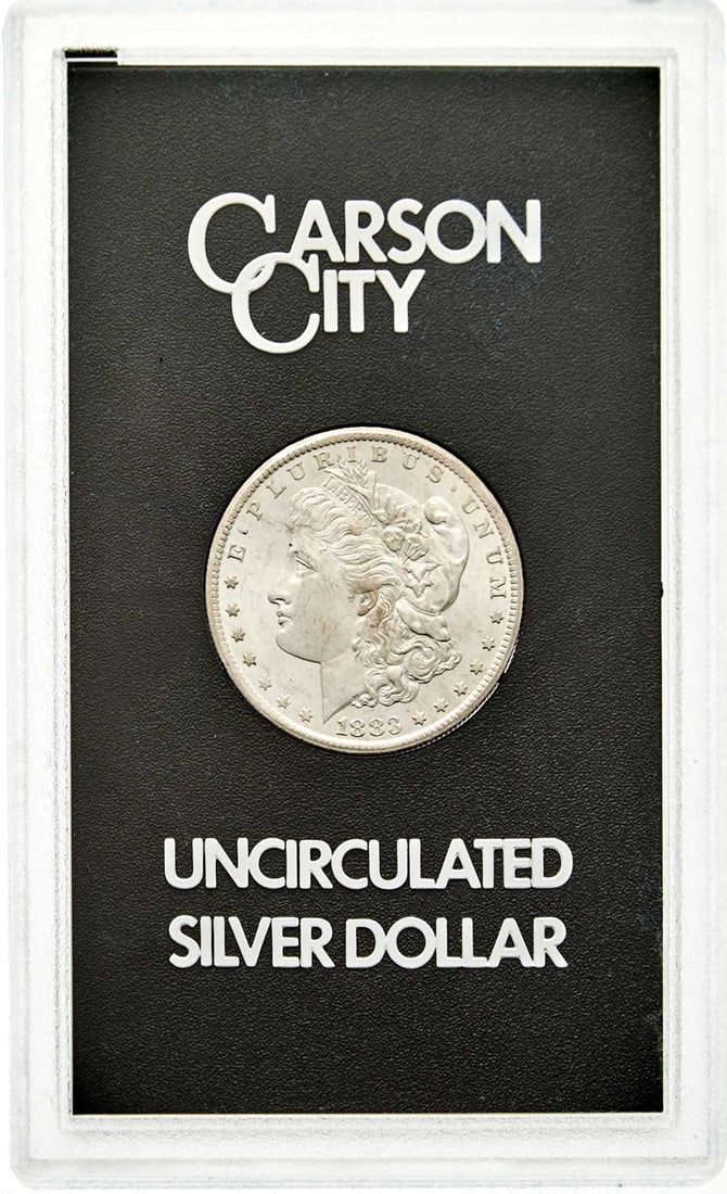 United States. 1883-CC Morgan Dollar, GSA Hard Pack. Mint State.: Includes certificate of authenticity. PCGS #: 518869 NGC Universal ID #:254H