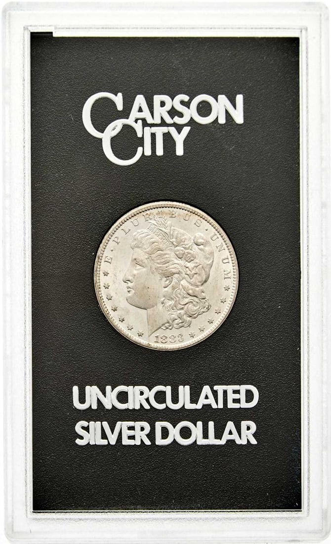 United States. 1883-CC Morgan Dollar, GSA Hard Pack. Mint State.: Includes certificate of authenticity. PCGS #: 518869 NGC Universal ID #:254H