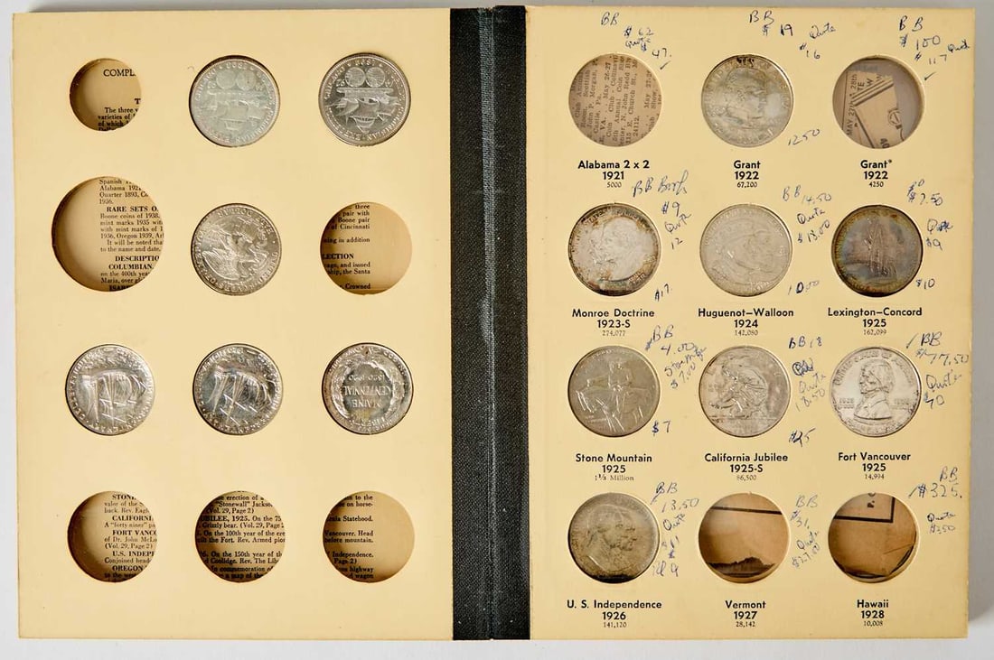 United States. Group of Classic Commemorative Half Dollars. Grades Vary. (1 of 5)