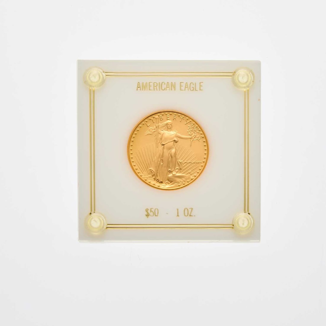United States. 1986 One-Ounce American Gold Eagle. Mint State. (1 of 2)