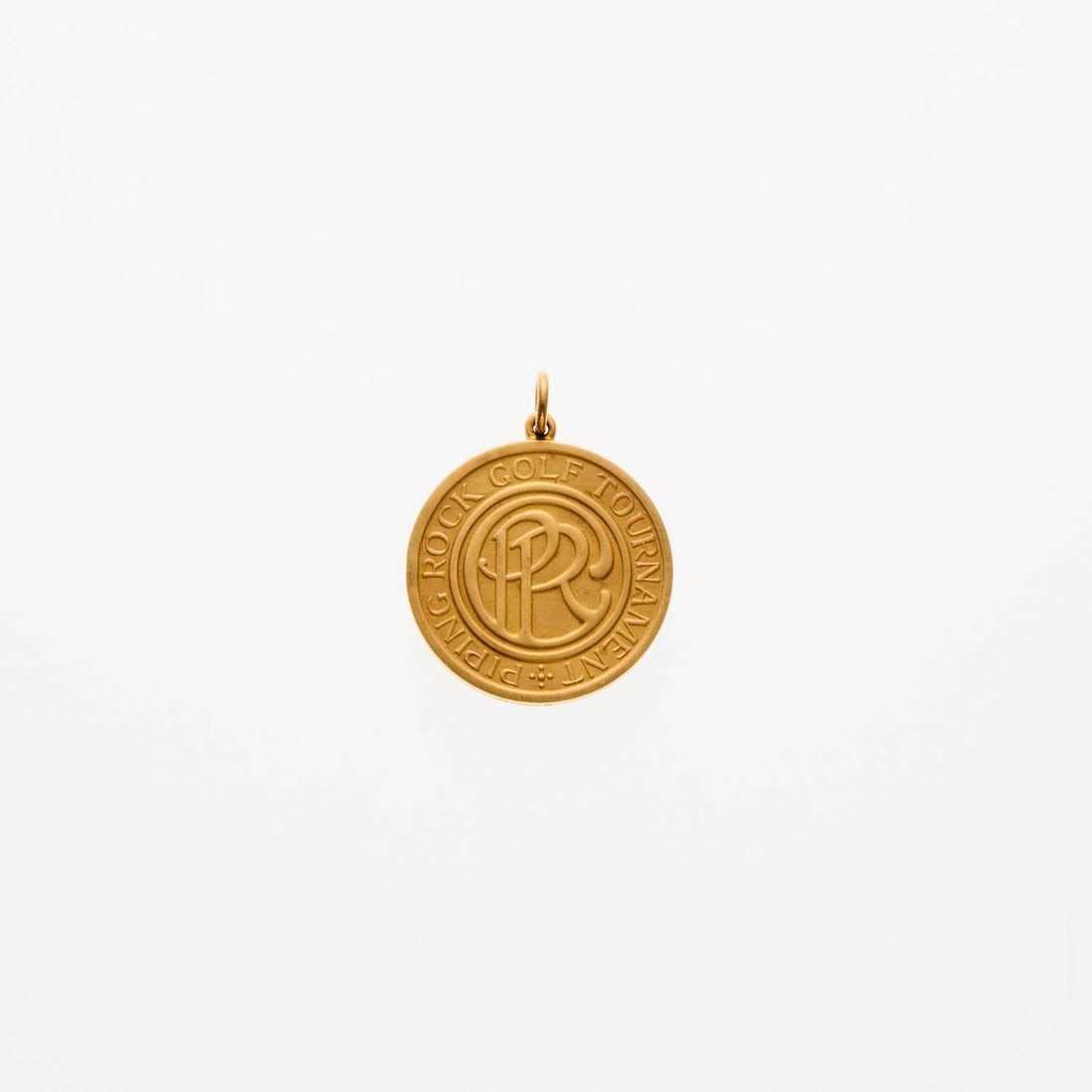 United States. 1920 Piping Rock Golf Tournament Award Medal. Gold. 23.4g. 31mm. (1 of 2)