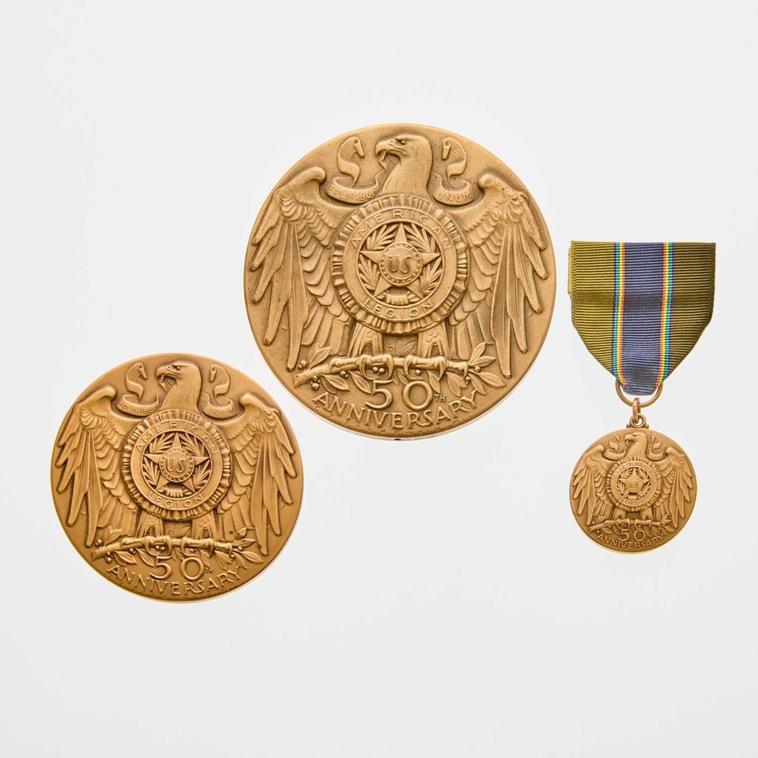 United States. Group of American Legion Medals. Mint State.