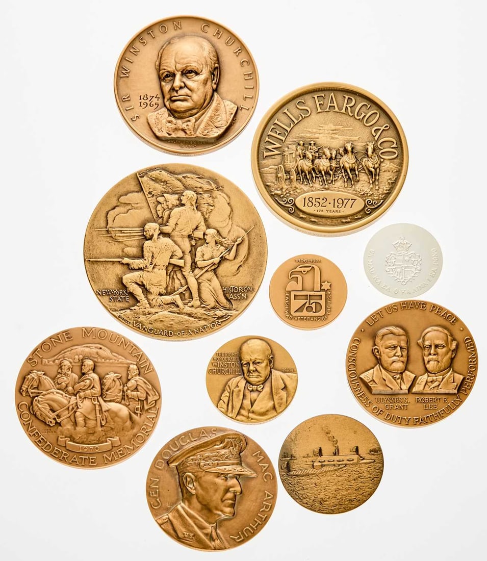 United States. Large Group of Twentieth Century Exonumia. Grades Vary. (1 of 7)
