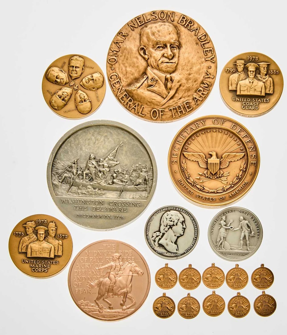 United States. Group of Modern Military Commemorative Medals. Grades Vary. (1 of 5)