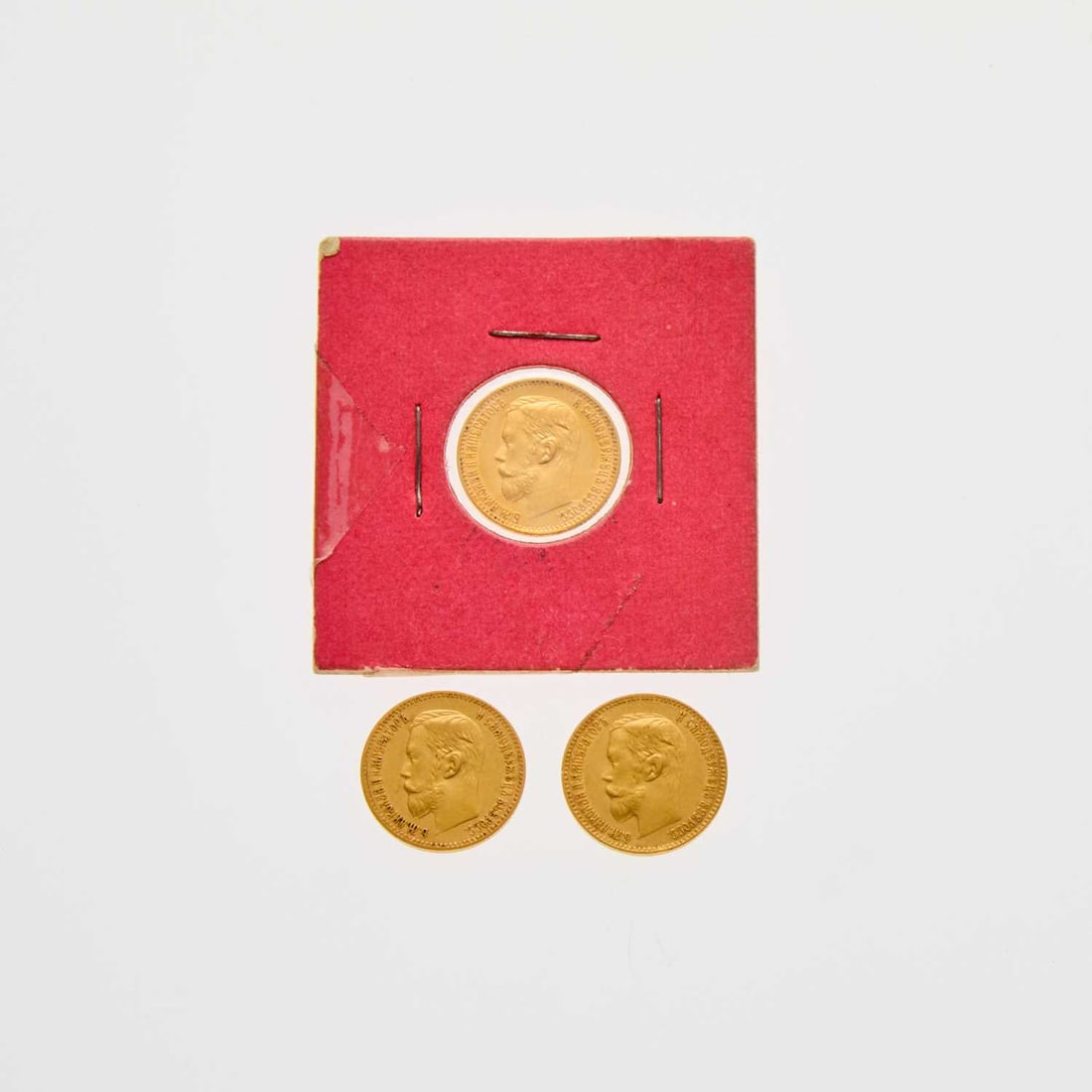 Russia. Group of 5 Roubles. About Uncirculated-Mint State. (1 of 2)