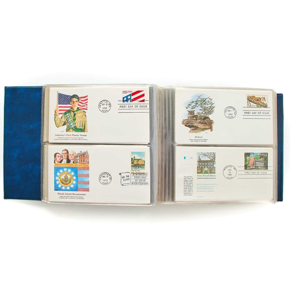United States. First Day Cover Society Albums. (1 of 2)