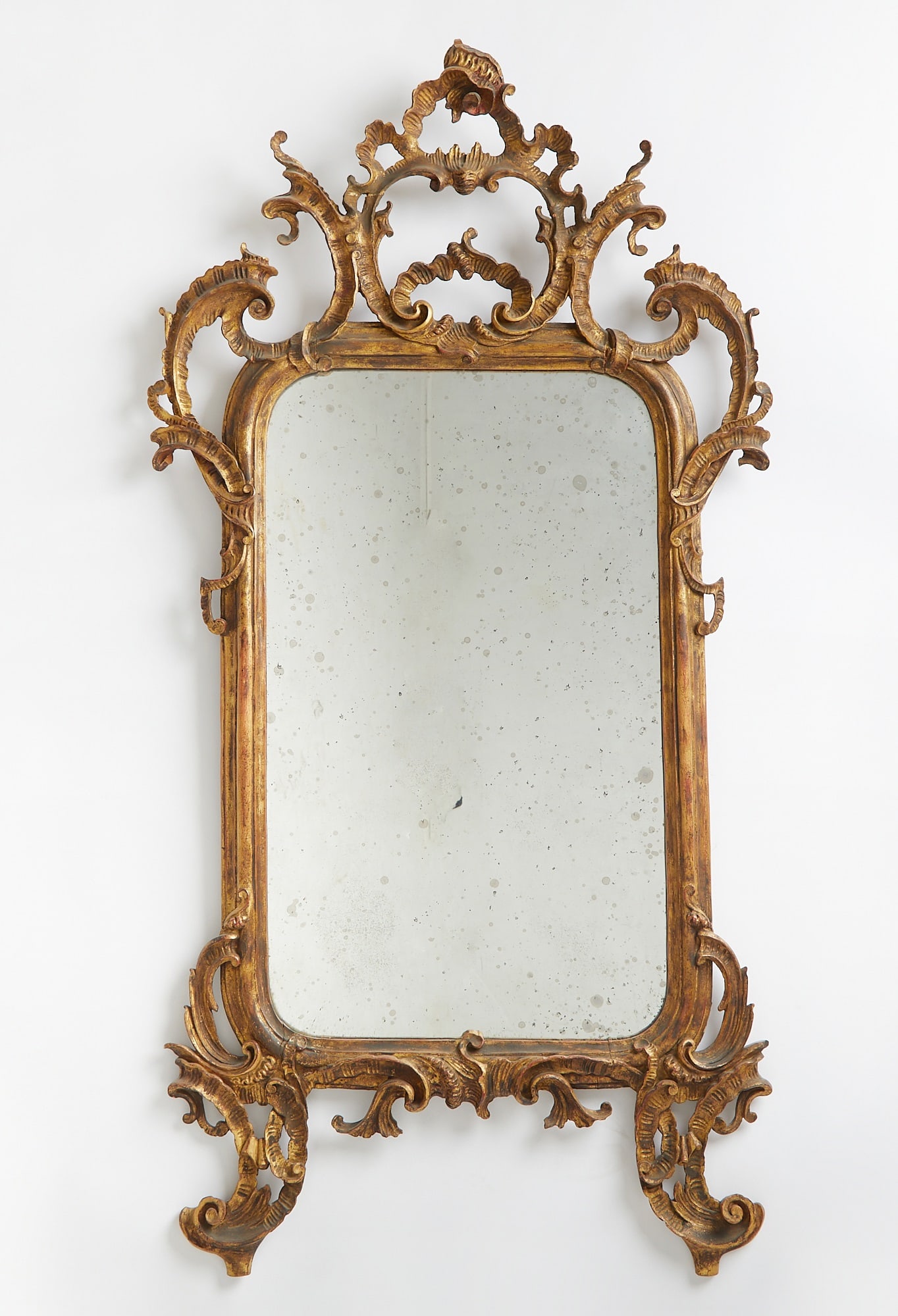 Two Louis XV Style Giltwood Mirrors - 2