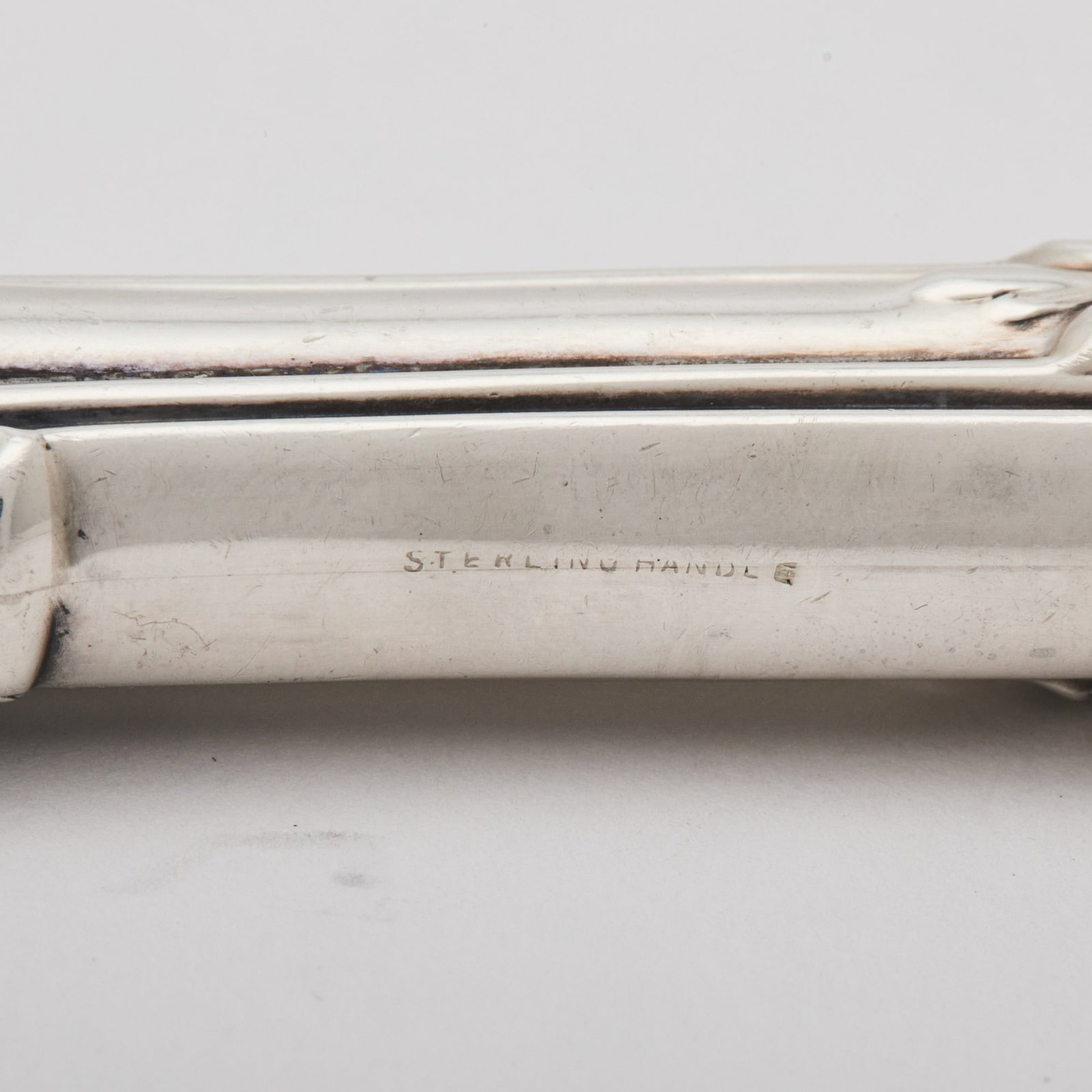 Sterling Silver-Handled Serving Spoon - 4