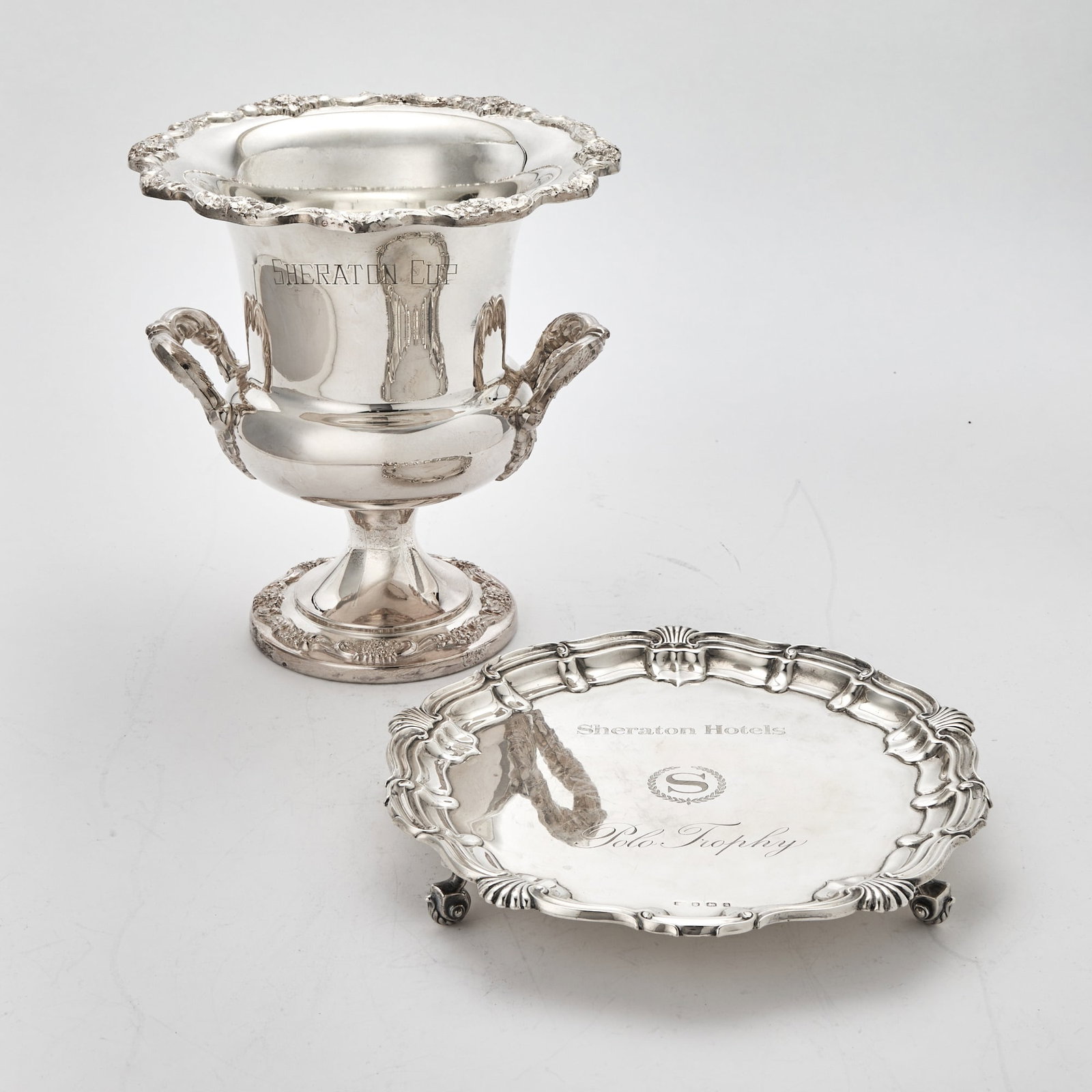 Sheffield Sterling Silver Salver Trophy (1 of 1)