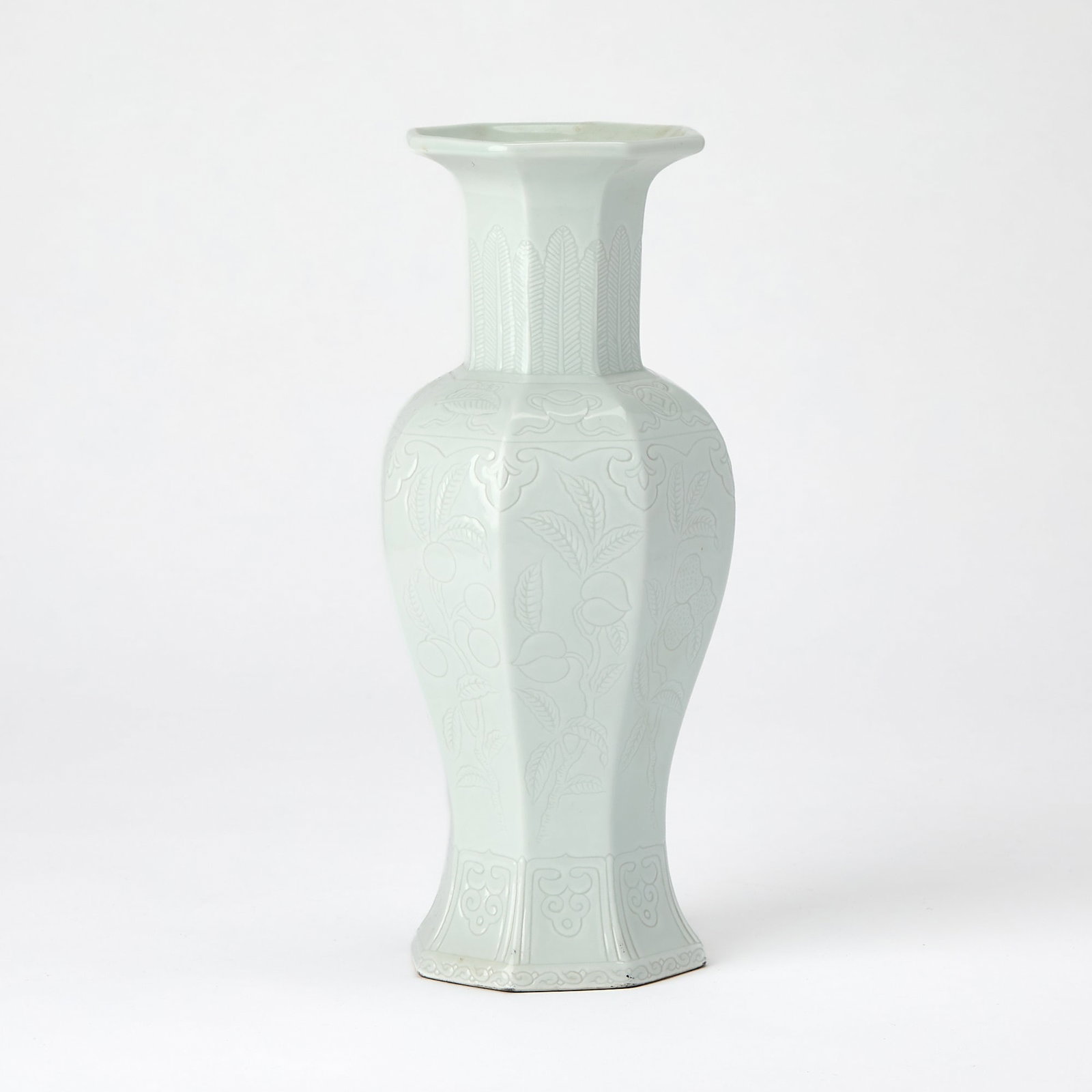 Chinese White Glazed Porcelain Vase (1 of 5)
