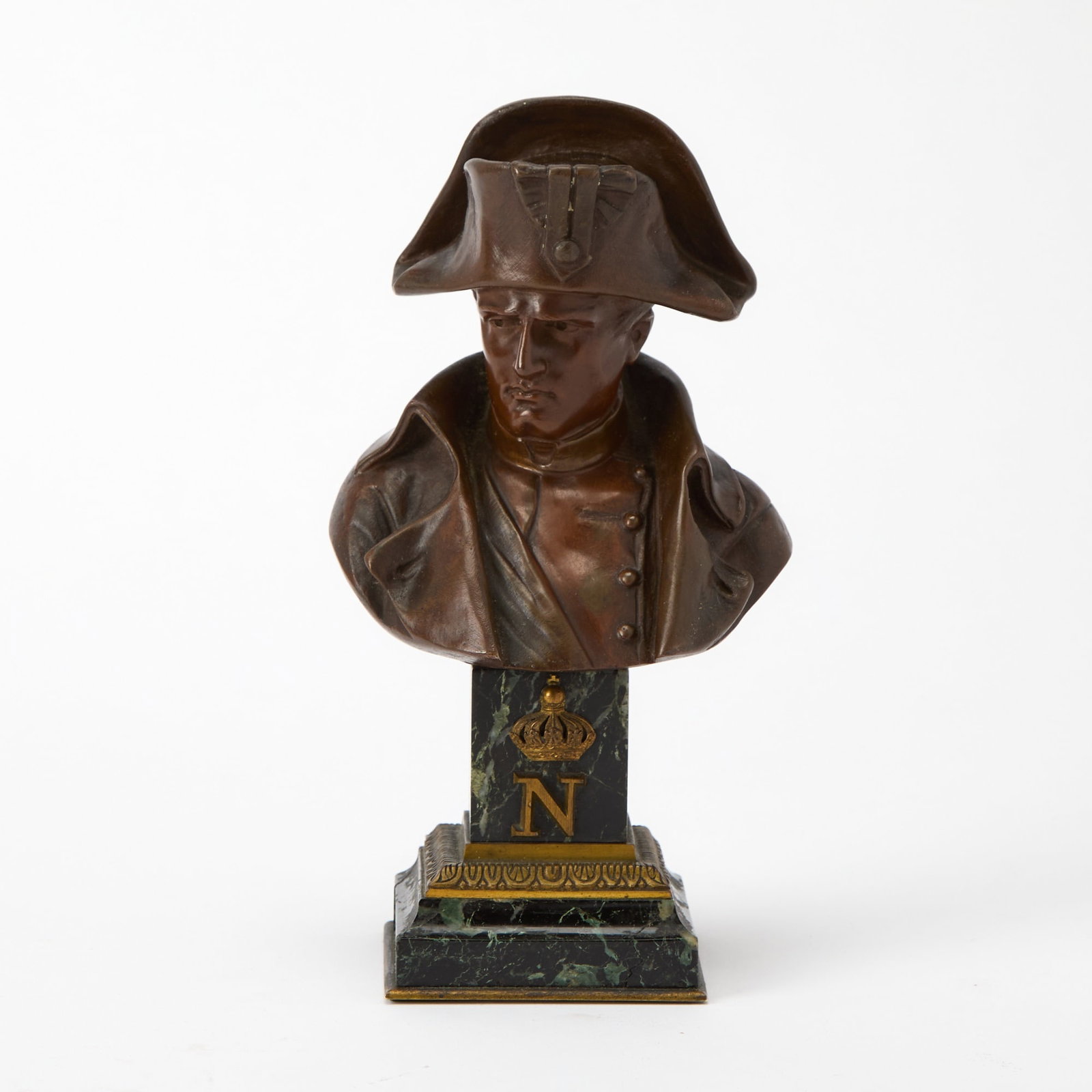 Emile Pinedo, Patinated Bronze Bust of Napoleon Bonaparte (1 of 8)