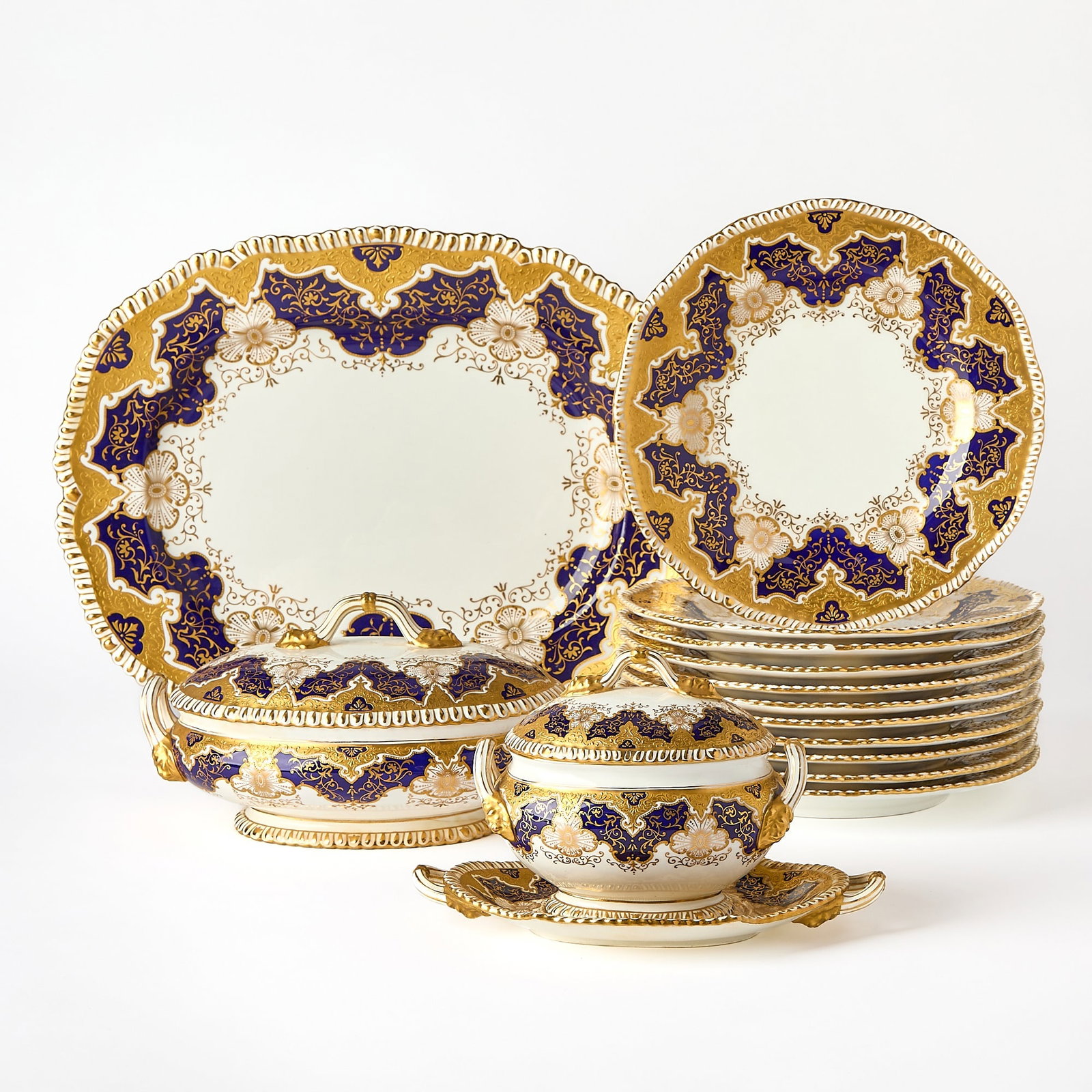 Coalport Porcelain Partial Dinner Service (1 of 6)
