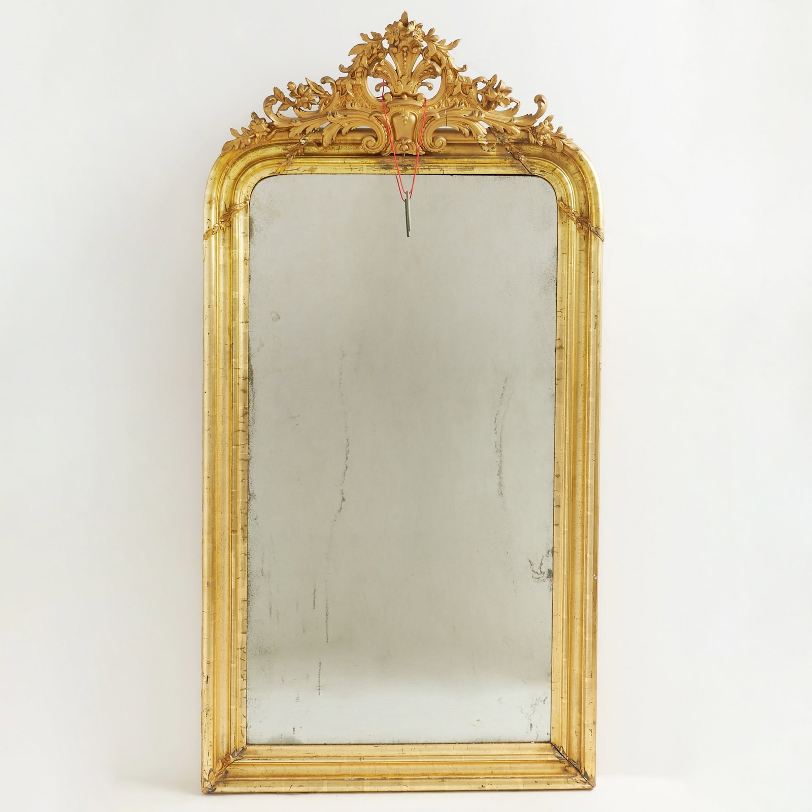 Napoleon III Carved Giltwood Mirror (1 of 3)